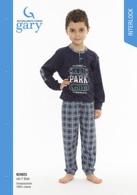 PIGIAMA BAMBINO M/L N20025 Tellini S.R.L. Großhandelskleidung